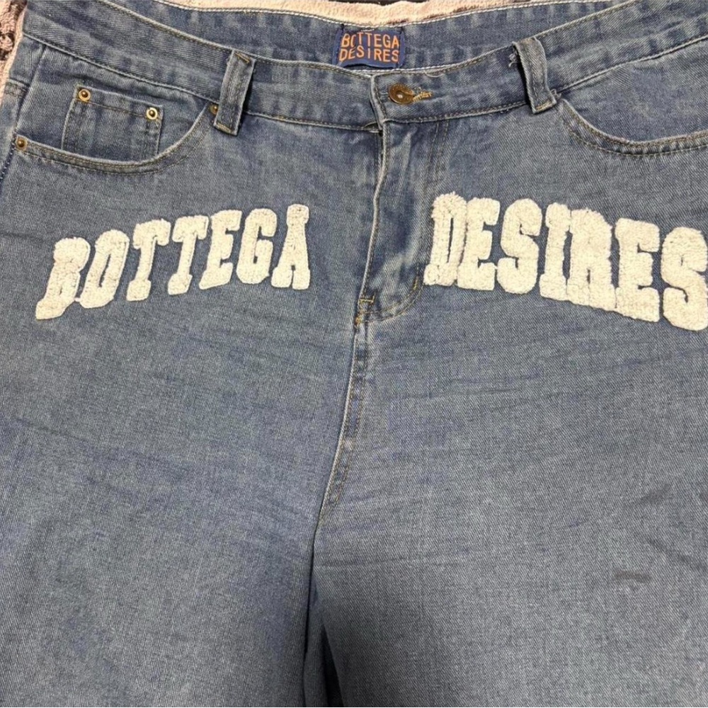 Bottega Veneta Blue Jean Shorts Casual Style